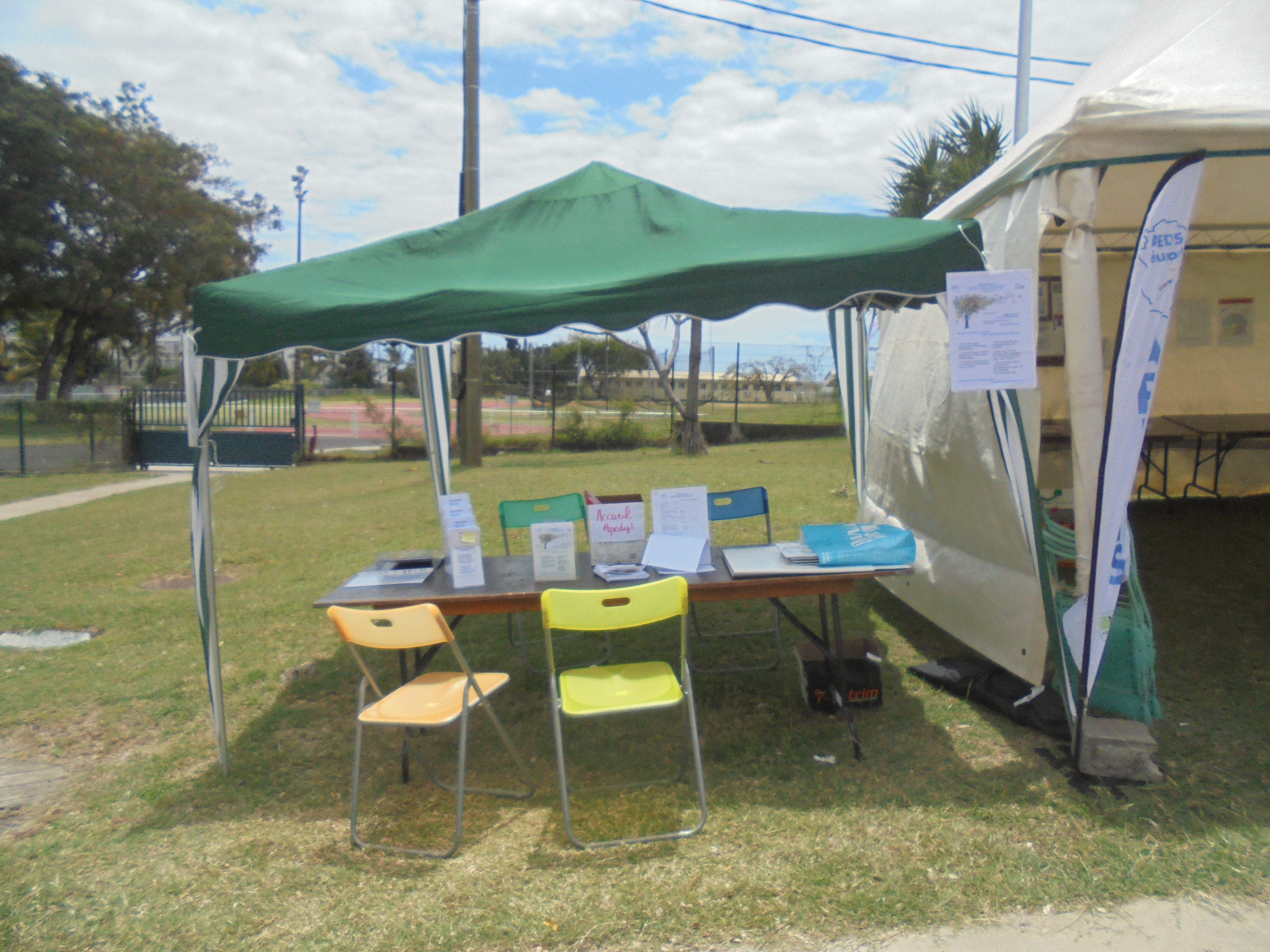 Photo Journee Nationale des DYS 2017 - 6 - Accueil Stand Apedys.JPG